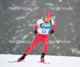 16.02.2010, Whistler, Canada (CAN): Thomas Frei (SUI), Atomic, Leki, adidas  - Olympic Winter Games Vancouver 2010, biathlon, pursuit men, Whistler (CAN). www.nordicfocus.com. © NordicFocus. Every downloaded picture is fee-liable.