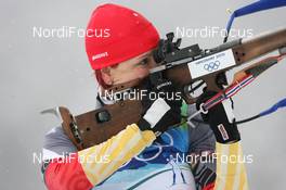 16.02.2010, Whistler, Canada (CAN): Kati Wilhelm (GER), Madshus, Rottefella, Swix, adidas - Olympic Winter Games Vancouver 2010, biathlon, pursuit women, Whistler (CAN). www.nordicfocus.com. © NordicFocus. Every downloaded picture is fee-liable.