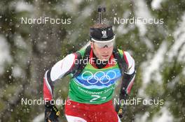 26.02.2010, Whistler, Canada (CAN): Daniel Mesotitsch (AUT), Fischer, Rottefella  - Olympic Winter Games Vancouver 2010, biathlon, relay men, Whistler (CAN). www.nordicfocus.com. © NordicFocus. Every downloaded picture is fee-liable.