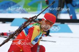 23.02.2010, Whistler, Canada (CAN): Chunli Wang (CHN), Fischer, Salomon, adidas  - Olympic Winter Games Vancouver 2010, biathlon, relay women, Whistler (CAN). www.nordicfocus.com. © NordicFocus. Every downloaded picture is fee-liable.