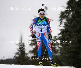 14.02.2010, Whistler, Canada (CAN): Jakov Fak (CRO), Fischer, Alpina, Swix - Olympic Winter Games Vancouver 2010, biathlon, sprint men, Whistler (CAN). www.nordicfocus.com. © NordicFocus. Every downloaded picture is fee-liable.