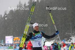 14.02.2010, Whistler, Canada (CAN): Vincent Jay (FRA), Fischer, Rottefella - Olympic Winter Games Vancouver 2010, biathlon, sprint men, Whistler (CAN). www.nordicfocus.com. © NordicFocus. Every downloaded picture is fee-liable.