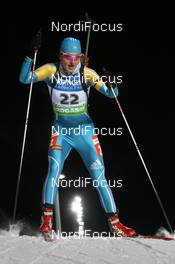 01.12.2010, Oestersund, Sweden (SWE): Anna Lebedeva (KAZ), Madshus, Rottefella, Alpina, Swix - IBU world cup biathlon, individual women, Oestersund (SWE). www.nordicfocus.com. © Manzoni/NordicFocus. Every downloaded picture is fee-liable.