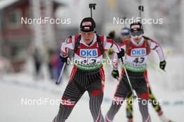 05.12.2010, Oestersund, Sweden (SWE): Magdalena Gwizdon (POL), Fischer, Salomon, Swix - IBU world cup biathlon, pursuit women, Oestersund (SWE). www.nordicfocus.com. © Manzoni/NordicFocus. Every downloaded picture is fee-liable.