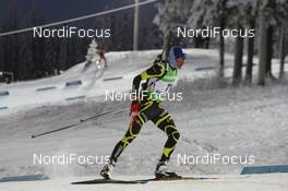 04.12.2010, Oestersund, Sweden (SWE): Lois Habert (FRA), Salomon, Swix, OneWay - IBU world cup biathlon, sprint men, Oestersund (SWE). www.nordicfocus.com. © Manzoni/NordicFocus. Every downloaded picture is fee-liable.