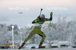 04.12.2010, Oestersund, Sweden (SWE): Pavol Hurajt (SVK), Fischer, Rottefella, Alpina, One Way - IBU world cup biathlon, sprint men, Oestersund (SWE). www.nordicfocus.com. © Manzoni/NordicFocus. Every downloaded picture is fee-liable.