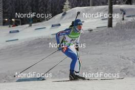 04.12.2010, Oestersund, Sweden (SWE): Lukas Hofer (ITA), Rossignol, Rottefella, Exel - IBU world cup biathlon, sprint men, Oestersund (SWE). www.nordicfocus.com. © Manzoni/NordicFocus. Every downloaded picture is fee-liable.