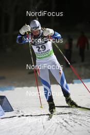 03.12.2010, Oestersund, Sweden (SWE): Kadri Lehtla (EST), Fischer, Rottefella, Leki - IBU world cup biathlon, sprint women, Oestersund (SWE). www.nordicfocus.com. © Manzoni/NordicFocus. Every downloaded picture is fee-liable.