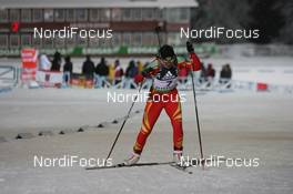 03.12.2010, Oestersund, Sweden (SWE): Diana Rasimoviciute (LTU), Madshus, Rottefella - IBU world cup biathlon, sprint women, Oestersund (SWE). www.nordicfocus.com. © Manzoni/NordicFocus. Every downloaded picture is fee-liable.