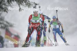 12.12.2010, Hochfilzen, Austria (AUT): Tora Berger (NOR), Fischer, Rottefella, Odlo - IBU world cup biathlon, pursuit women, Hochfilzen (AUT). www.nordicfocus.com. © Manzoni/NordicFocus. Every downloaded picture is fee-liable.