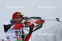 10.12.2010, Hochfilzen, Austria (AUT): Christoph Sumann (AUT), Atomic, Leki  - IBU world cup biathlon, sprint men, Hochfilzen (AUT). www.nordicfocus.com. © Manzoni/NordicFocus. Every downloaded picture is fee-liable.