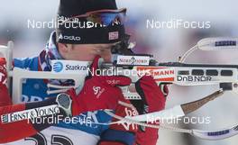 18.12.2010, Pokljuka, Slovenia (SLO): Tarjei Boe (NOR), Fischer, Rottefella, Swix, ODLO - IBU world cup biathlon, sprint men, Pokljuka (SLO). www.nordicfocus.com. © Miko/NordicFocus. Every downloaded picture is fee-liable.