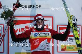 02.01.2010, Oberhof, Germany (GER): today winner Petter Northug (NOR), Fischer, Rottefella, Alpina, Ski Go, Swix   - FIS world cup cross-country, tour de ski, 15km men handicap start, Oberhof (GER). www.nordicfocus.com. © Hemmersbach/NordicFocus. Every downloaded picture is fee-liable.