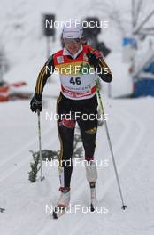 03.01.2010, Oberhof, Germany (GER): Katrin Zeller (GER), Rossignol, Rottefella, One Way, adidas  - FIS world cup cross-country, tour de ski, individual sprint, Oberhof (GER). www.nordicfocus.com. © Hemmersbach/NordicFocus. Every downloaded picture is fee-liable.