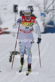 03.01.2010, Oberhof, Germany (GER): Britta Norgren (SWE), Fischer, Rottefella, Swix, Craft  - FIS world cup cross-country, tour de ski, individual sprint, Oberhof (GER). www.nordicfocus.com. © Hemmersbach/NordicFocus. Every downloaded picture is fee-liable.