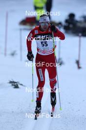 07.01.2010, Cortina-Toblach, Italy (ITA): Tord Asle Gjerdalen (NOR), Atomic, Salomon, One Way, Swix  - FIS world cup cross-country, tour de ski, 10km men, Cortina-Toblach (ITA). www.nordicfocus.com. © Hemmersbach/NordicFocus. Every downloaded picture is fee-liable.