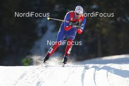 07.01.2010, Cortina-Toblach, Italy (ITA): Martin Koukal (CZE), Atomic, One Way  - FIS world cup cross-country, tour de ski, 10km men, Cortina-Toblach (ITA). www.nordicfocus.com. © Hemmersbach/NordicFocus. Every downloaded picture is fee-liable.