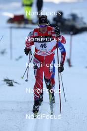 07.01.2010, Cortina-Toblach, Italy (ITA): Devon Kershaw (CAN), Fischer, Salomon, Swix  - FIS world cup cross-country, tour de ski, 10km men, Cortina-Toblach (ITA). www.nordicfocus.com. © Hemmersbach/NordicFocus. Every downloaded picture is fee-liable.