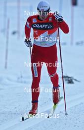 07.01.2010, Cortina-Toblach, Italy (ITA): Petter Northug (NOR), Fischer, Rottefella, Alpina, Ski Go, Swix   - FIS world cup cross-country, tour de ski, 10km men, Cortina-Toblach (ITA). www.nordicfocus.com. © Hemmersbach/NordicFocus. Every downloaded picture is fee-liable.