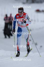 07.01.2010, Cortina-Toblach, Italy (ITA): Elisa Brocard (ITA)  - FIS world cup cross-country, tour de ski, 5km women, Cortina-Toblach (ITA). www.nordicfocus.com. © Hemmersbach/NordicFocus. Every downloaded picture is fee-liable.