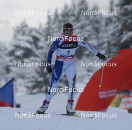 10.01.2010, Val di Fiemme, Italy (ITA): Marianna Longa (ITA), Fischer, Salomon, One Way  - FIS world cup cross-country, tour de ski, final climb women, Val di Fiemme (ITA). www.nordicfocus.com. © Hemmersbach/NordicFocus. Every downloaded picture is fee-liable.