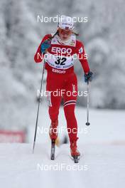 16.01.2010, Otepaeae, Estland (EST): Ingvill Flugstad Oestberg (NOR), Madshus, Rottefella  - FIS world cup cross-country, 10km women, Otepaeae (EST). www.nordicfocus.com. © Hemmersbach/NordicFocus. Every downloaded picture is fee-liable.