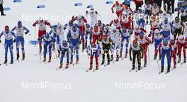06.03.2010, Lahti, Finland (FIN): mass start  - FIS world cup cross-country, pursuit men, Lahti (FIN). www.nordicfocus.com. © Laiho/NordicFocus. Every downloaded picture is fee-liable.