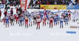 06.03.2010, Lahti, Finland (FIN): mass start - FIS world cup cross-country, pursuit women, Lahti (FIN). www.nordicfocus.com. © Laiho/NordicFocus. Every downloaded picture is fee-liable.