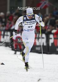 11.03.2010, Drammen, Norway (NOR): Mats Larsson (SWE), Fischer, Rottefella, One Way, Craft  - FIS world cup cross-country, sprint men, Drammen (NOR). www.nordicfocus.com. © Laiho/NordicFocus. Every downloaded picture is fee-liable.