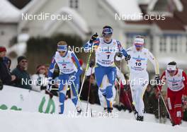11.03.2010, Drammen, Norway (NOR): Aino-Kaisa Saarinen (FIN) followed by Magdalena Pajala (SWE)- FIS world cup cross-country, sprint women, Drammen (NOR). www.nordicfocus.com. © Laiho/NordicFocus. Every downloaded picture is fee-liable.