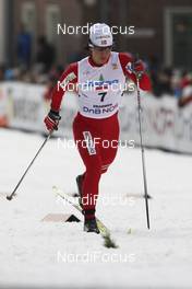 11.03.2010, Drammen, Norway (NOR):  Marit Bjoergen (NOR), Fischer - FIS world cup cross-country, sprint women, Drammen (NOR). www.nordicfocus.com. © Laiho/NordicFocus. Every downloaded picture is fee-liable.