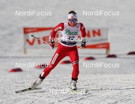14.03.2010, Holmenkollen, Norway (NOR): Maiken Caspersen Falla (NOR)  - FIS world cup cross-country, individual sprint, Holmenkollen (NOR). www.nordicfocus.com. © Hemmersbach/NordicFocus. Every downloaded picture is fee-liable.