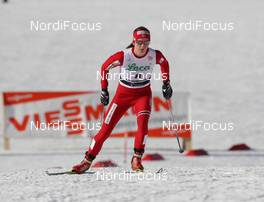 14.03.2010, Holmenkollen, Norway (NOR): Celine Brun-Lie (NOR), Fischer, Rottefella, Alpina, Swix  - FIS world cup cross-country, individual sprint, Holmenkollen (NOR). www.nordicfocus.com. © Hemmersbach/NordicFocus. Every downloaded picture is fee-liable.