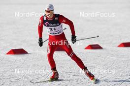 14.03.2010, Holmenkollen, Norway (NOR): Anders Gloersen (NOR), Fischer  - FIS world cup cross-country, individual sprint, Holmenkollen (NOR). www.nordicfocus.com. © Hemmersbach/NordicFocus. Every downloaded picture is fee-liable.
