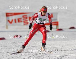 14.03.2010, Holmenkollen, Norway (NOR): Laurien van der Graaf (SUI)  - FIS world cup cross-country, individual sprint, Holmenkollen (NOR). www.nordicfocus.com. © Hemmersbach/NordicFocus. Every downloaded picture is fee-liable.