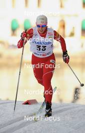 17.03.2010, Stockholm, Sweden (SWE): Kikkan Randall (USA), Fischer, Salomon  - FIS world cup cross-country, individual sprint, Stockholm (SWE). www.nordicfocus.com. © Felgenhauer/NordicFocus. Every downloaded picture is fee-liable.
