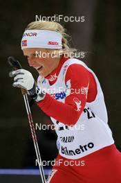 19.03.2010, Falun, Sweden (SWE): Therese Johaug (NOR), Fischer, Salomon, Swix  - FIS world cup cross-country, 2,5km women, Falun (SWE). www.nordicfocus.com. Â© Felgenhauer/NordicFocus. Every downloaded picture is fee-liable.