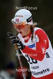 19.03.2010, Falun, Sweden (SWE): Ingvill Flugstad Oestberg (NOR), Madshus, Rottefella  - FIS world cup cross-country, 2,5km women, Falun (SWE). www.nordicfocus.com. Â© Felgenhauer/NordicFocus. Every downloaded picture is fee-liable.
