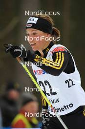 19.03.2010, Falun, Sweden (SWE): Stefanie Boehler (GER), Fischer, Rottefella, Alpina, One Way, adidas  - FIS world cup cross-country, 2,5km women, Falun (SWE). www.nordicfocus.com. Â© Felgenhauer/NordicFocus. Every downloaded picture is fee-liable.