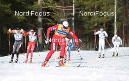 20.03.2010, Falun, Sweden (SWE): Petter Northug (NOR), Fischer, Rottefella, Alpina, Ski Go, Swix  - FIS world cup cross-country, pursuit men, Falun (SWE). www.nordicfocus.com. © Felgenhauer/NordicFocus. Every downloaded picture is fee-liable.