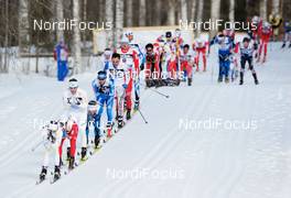 20.03.2010, Falun, Sweden (SWE): men in the downhill - FIS world cup cross-country, pursuit men, Falun (SWE). www.nordicfocus.com. © Felgenhauer/NordicFocus. Every downloaded picture is fee-liable.