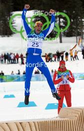 15.02.2010, Whistler, Canada (CAN): Pietro Piller Cottrer (ITA), Rossignol, Rottefella, One Way, Yoko  - Olympic Winter Games Vancouver 2010, cross-country, 15km men, Whistler (CAN). www.nordicfocus.com. © NordicFocus. Every downloaded picture is fee-liable.