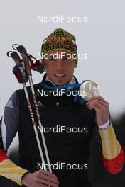 23.02.2010, Whistler, Canada (CAN): Tim Tscharnke (GER), Fischer, Rottefella, Swix  - Olympic Winter Games Vancouver 2010, cross-country, medals, Whistler (CAN). www.nordicfocus.com. © NordicFocus. Every downloaded picture is fee-liable.