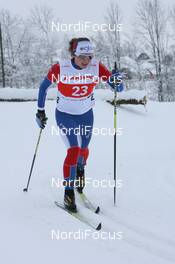 14.01.2010, Marbach, Switzerland (SUI): Fiona-Elizabeth Hughes (GBR) - Swiss National Championships 2010, cross-country, women, Marbach (SUI). www.nordicfocus.com. © Manzoni/NordicFocus. Every downloaded picture is fee-liable.