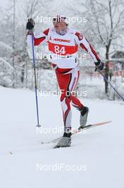 14.01.2010, Marbach, Switzerland (SUI): Marius Danuser (SUI) - Swiss National Championships 2010, cross-country, men, Marbach (SUI). www.nordicfocus.com. © Manzoni/NordicFocus. Every downloaded picture is fee-liable.