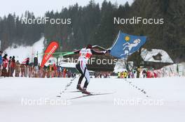 17.01.2010, Marbach, Switzerland (SUI): Erwan Kaeser (SUI) - Swiss National Championships 2010, cross-country, relay men, Marbach (SUI). www.nordicfocus.com. © Manzoni/NordicFocus. Every downloaded picture is fee-liable.