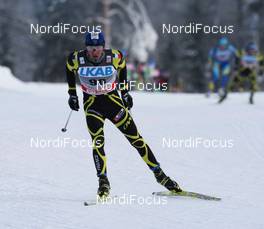 20.11.2010, Gaellivare, Sweden (SWE): Maurice Manificat (FRA), Fischer, Swix, One Way  - FIS world cup cross-country, 15km men, Gaellivare (SWE). www.nordicfocus.com. © Hemmersbach/NordicFocus. Every downloaded picture is fee-liable.