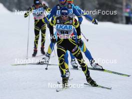 20.11.2010, Gaellivare, Sweden (SWE): Group, in front Jean Marc Gaillard (FRA), Fischer, Rottefella, Swix, One Way - FIS world cup cross-country, 15km men, Gaellivare (SWE). www.nordicfocus.com. © Hemmersbach/NordicFocus. Every downloaded picture is fee-liable.