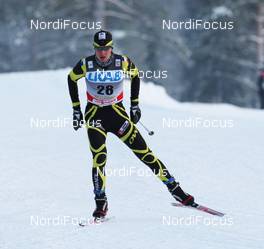 20.11.2010, Gaellivare, Sweden (SWE): Bastien Poirrier (FRA), Madshus, Swix, One Way  - FIS world cup cross-country, 15km men, Gaellivare (SWE). www.nordicfocus.com. © Hemmersbach/NordicFocus. Every downloaded picture is fee-liable.