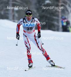 20.11.2010, Gaellivare, Sweden (SWE): Brent McMurtry (CAN), Fischer, Salomon, Swix  - FIS world cup cross-country, 15km men, Gaellivare (SWE). www.nordicfocus.com. © Hemmersbach/NordicFocus. Every downloaded picture is fee-liable.